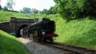 preview picture of video 'Bluebell Railway - No's 92212 & 33103 at work - 7th July 2013'