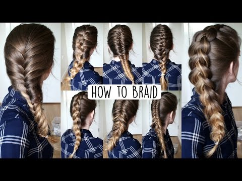 How to Braid Your Own Hair For Beginners | How to Braid | Braidsandstyles12 Video