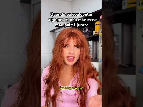 WHEN I'M GOING TO TELL MY MOTHER SOMETHING BUT MY FATHER IS WITH ME: