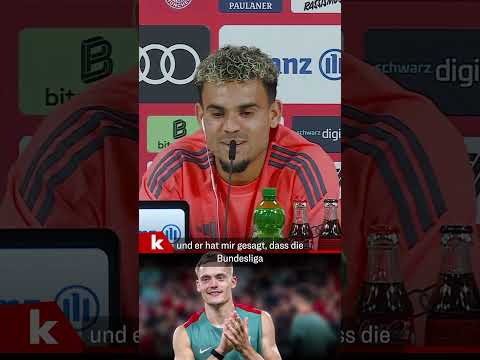 Luis Diaz über Gespräche mit Wirtz: "Hat gesagt, ich werde es genießen" #shorts