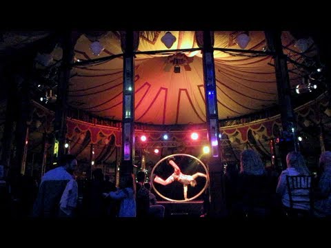 Chris Crescent - Cyr Wheel on a Small Stage