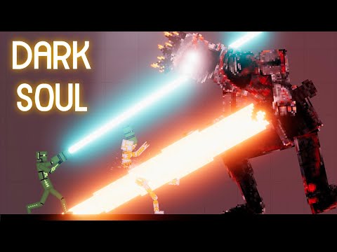 Dark Soul vs Biodroid - People Playground 1.21.3