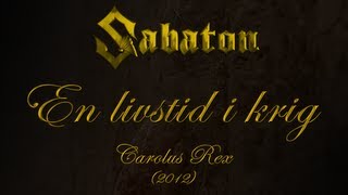 Sabaton - En livstid i krig (Lyrics Svenska & English)