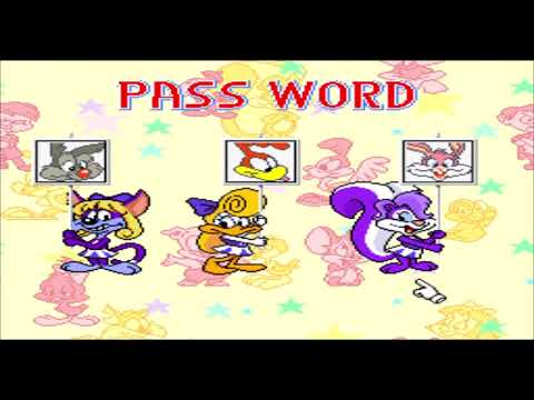 SNES - Tiny Toon Wacky Sports Challenge - Medium Course