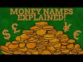 How Currencies Got Their Names