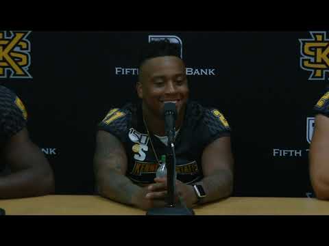 Football Postgame Press Conference - Week 1 - Players Comments vs Point