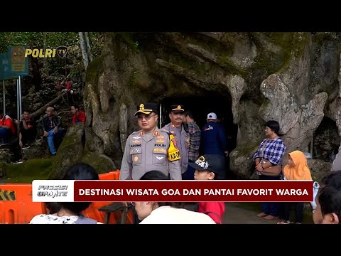 PRESISI UPDATE: KAPOLRES PACITAN PANTAU OBJEK WISATA GOA DAN PANTAI 08/04/25 (08.00)