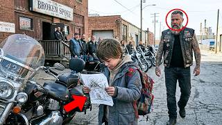 A Little Boy Left a Note on a Biker's Windshield — 300 Hells Angels Showed Up at His School