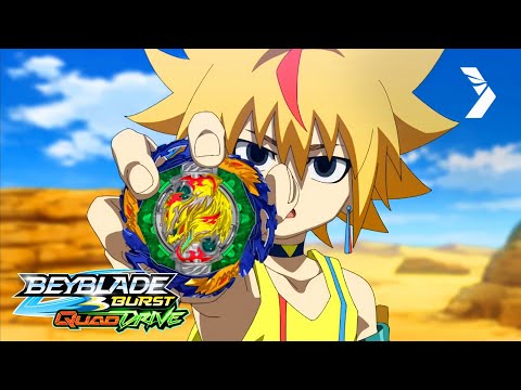 (ENGLISH DUB) BEYBLADE BURST QUADDRIVE EPISODE 05 - MEETS BLADERS FREE DELA HOYA!