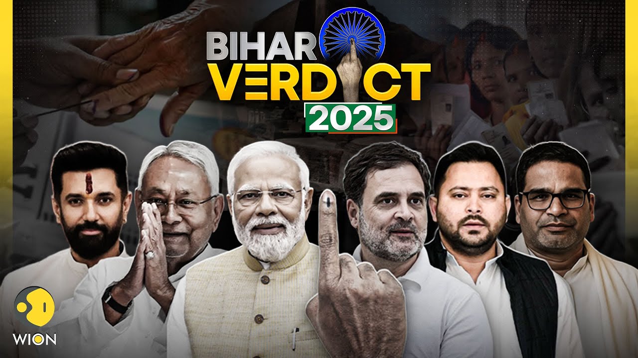 Bihar Election Results 2025 LIVE: Counting Begins, Who Will Form The Next Govt? | WION Live