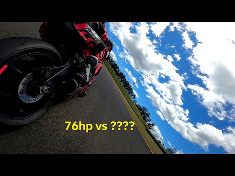 What it's like to do a Track Day on a SV650