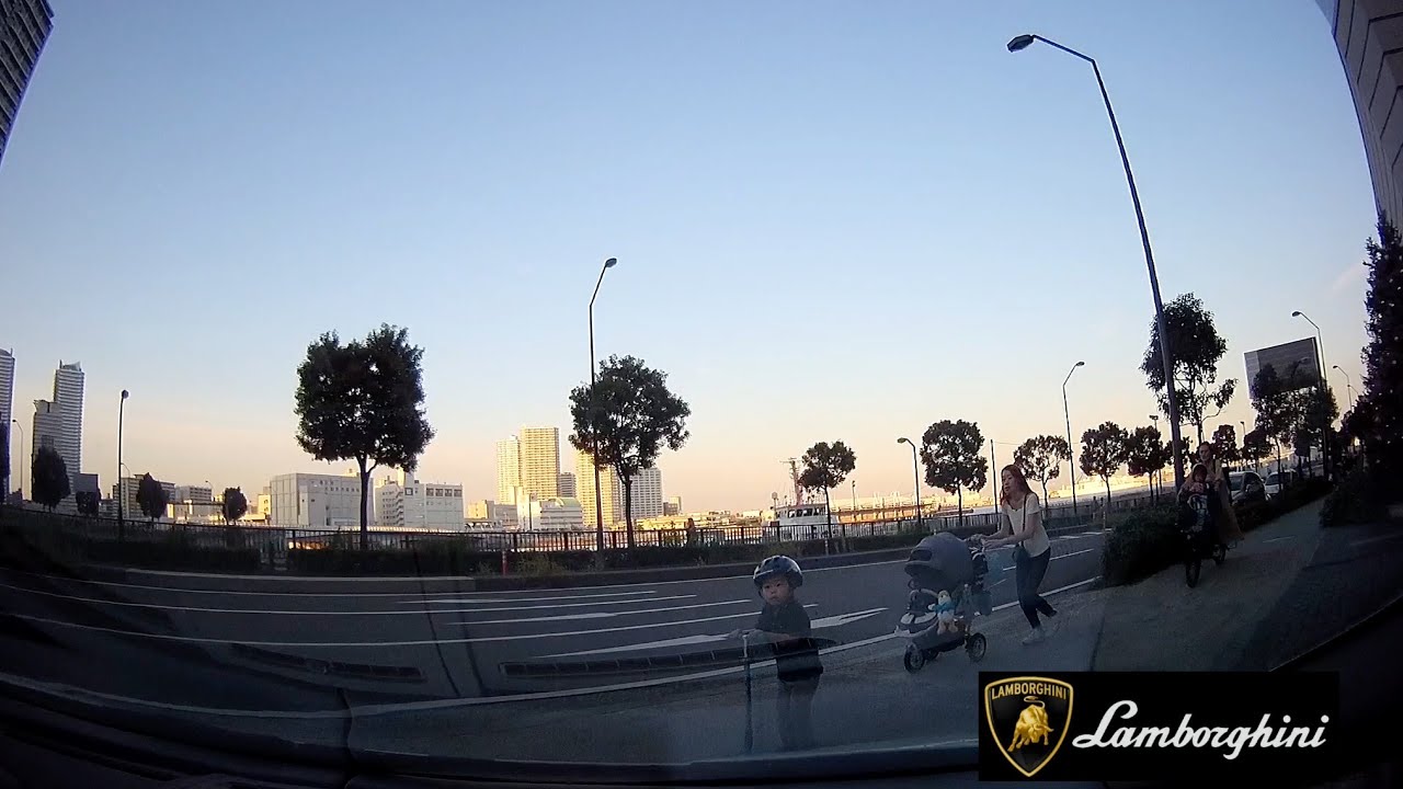 ランボルギーニと出会った3歳児の反応がｗ