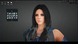 人気オンラインゲーム　黒い砂漠時間をかけてキャラメイクｗｗｗ　初プレイ