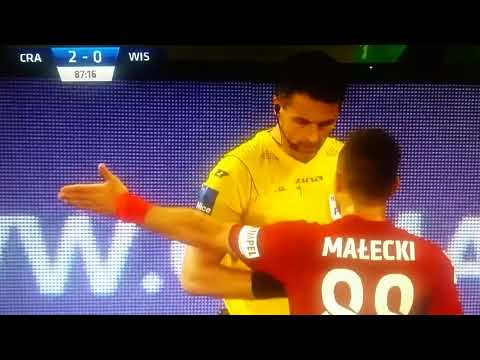 Derby Krakowa Patryk Małecki Prowokacja Kibiców Gol