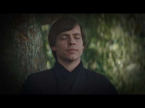 Luke & Grogu (Baby Yoda) — “Meditation Backdrop”