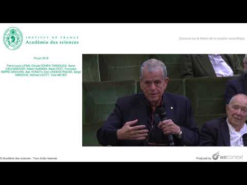 [Conférence] Discours sur le thème de la vocation scientifique