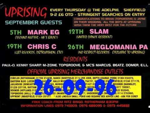 Dj Frantic Uprising 26 09 96