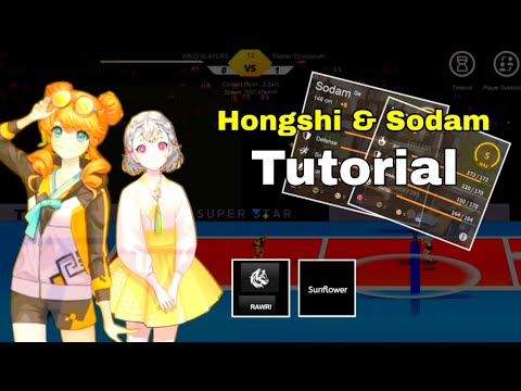 Hongshi & Sodam Abilities Tutorial: RAWR!, Sunflower, The Spike Cross