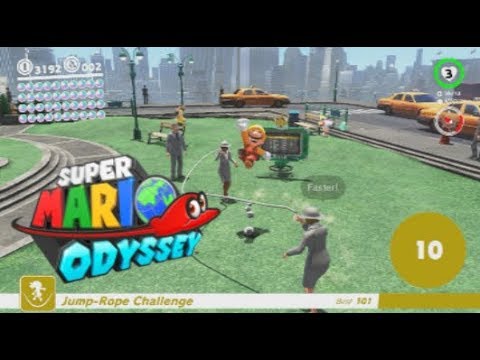 How to do the 100 Jump Rope Challenge in Super Mario Odyssey