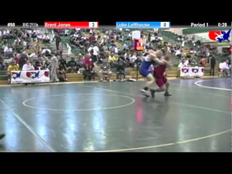 Sunkist Freestyle 96kg - Brent Jones vs. Luke Lofthouse