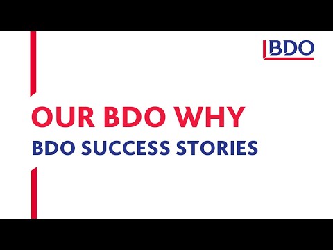Our BDO Why - Success Stories