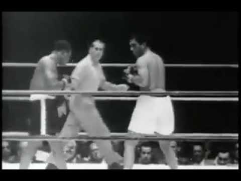 Archie Moore Beats Joey Maxim To Retain Light Heavyweight Championship Boxing Title January 27, 1954
