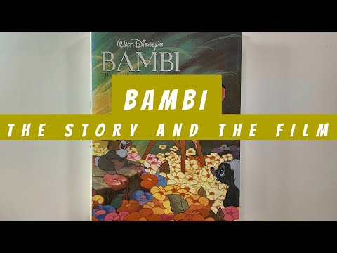 Bambi The Story and The Film (flip through) Disney Artbook