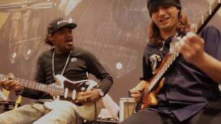 NAMM 2017: Eric Gales & Cody Wright Live At The Dunlop Booth