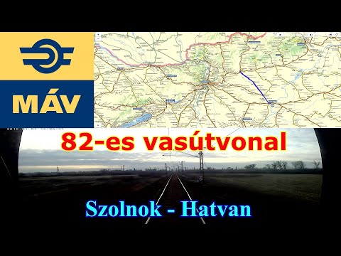 MÁV: 82-es vasútvonal: Szolnok - Hatvan