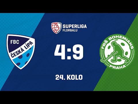 Highlights: FBC 4CLEAN Česká Lípa - FbŠ Bohemians 4:9