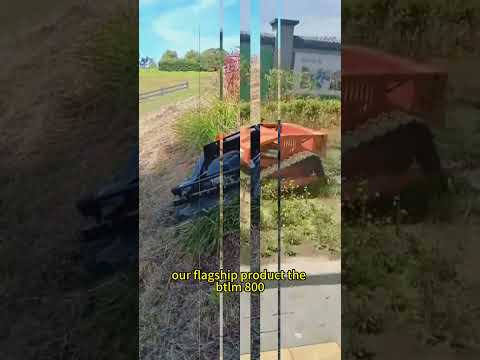 Vigorun VTLM800 remote manipulation rubber track weeding machine for sale made by Vigorun Tech