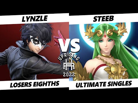 Uprising 2022 Top 8 - LynZle (Joker) Vs. Steeb (Palutena, Young Link) SSBU Ultimate Tournament