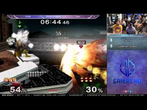 GHQ Weekly [10/11/15]: Andy (Fox) vs. Nox (Captain Falcon)