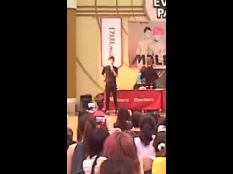 130630 Mir (MBLAQ) at the end of Yongsan Fansign