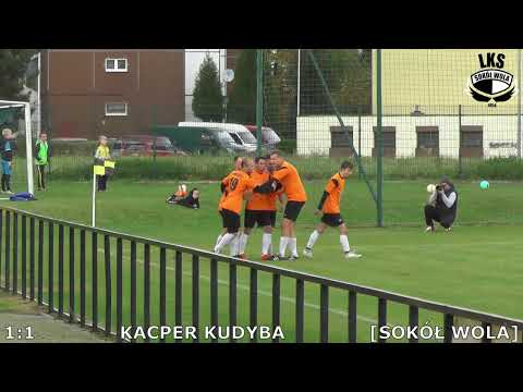 KLASA A: SOKÓŁ WOLA - Siódemka Tychy 2:1 [Bramki]