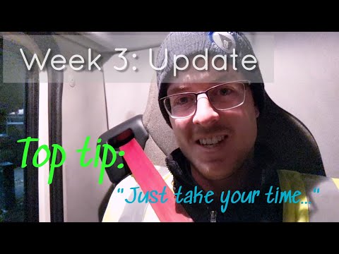 NEW CLASS 2 DRIVER.... Update on my third week of HGV driving.