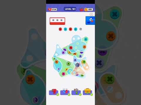Unscrew It: Nuts & Bolts Jam Level 161||حل المستوى ١٦١ في لعبة nuts and bolts jam