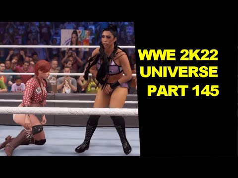 WWE 2K22 Universe - Indi Hartwell vs Kim Duggan Part 145