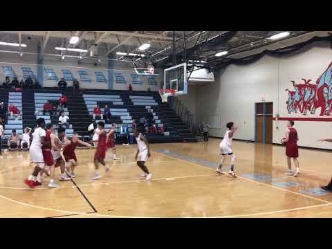 Liberty Eagles Basketball beats Parkway West at buzzer by 1 with basket by Senior Andy Jorris