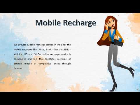 Online mobile recharge portal service