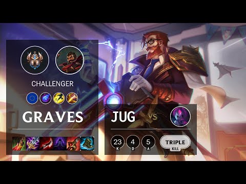 Graves Jungle vs Evelynn - EUW Challenger Patch 10.14