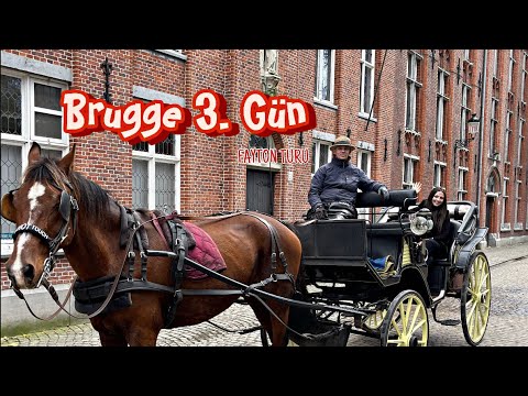 BRUGGE VLOG 3 | FAYTON TURU | ŞEHİR GEZİSİ | 4K | BELÇİKA SEYAHATİ