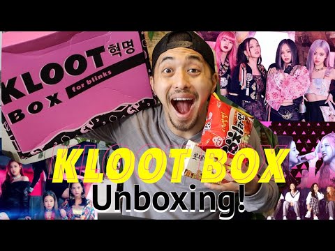 UNBOXING MY BLACKPINK KLOOTBOX !!! @klootbox