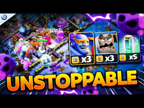 Best TH18 Meteor Golem + Super Bowler Strategy | INSANE Army for  Legends & War