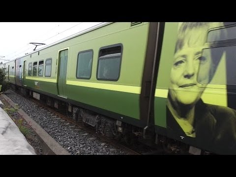 Dart Train number 8613 - Booterstown, Dublin