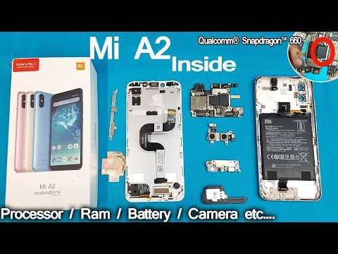 Xiaomi Mi A2 Disassembly | Mi A2 Teardown || How to open Mi A2 -all internal Parts of Mi A2