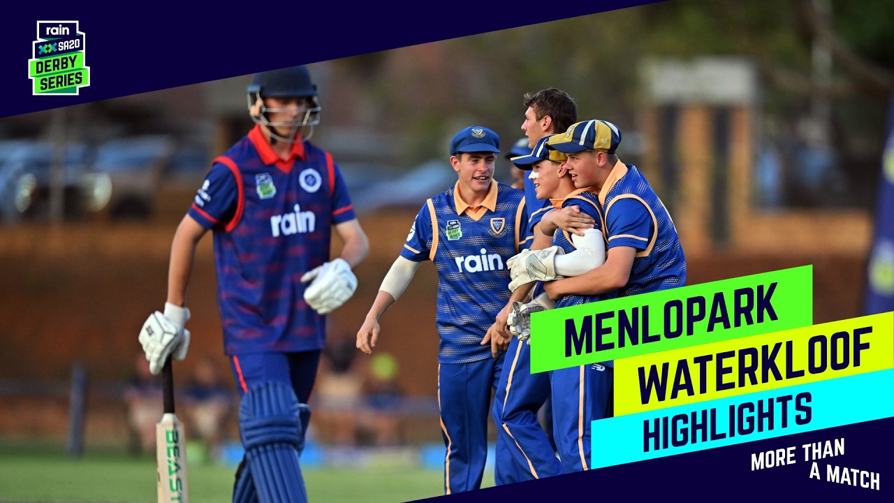 Menlopark push Waterkloof all the way in rain SA20 Derby Series opener