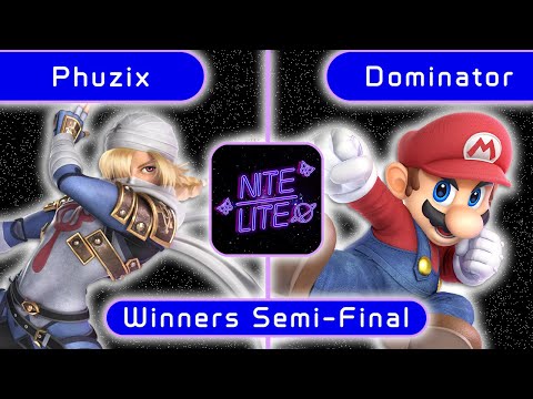 Nite Lite 8 - Phuzix (Shiek) vs. Dominator (Mario) - Winners Semi-Final