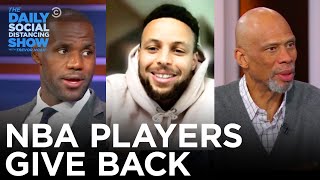 NBA Players Give Back | The Daily Social Distancing Show video