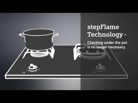 Siemens Gas Hob ER9A6SB70-CLEARANCE - Black Video 1